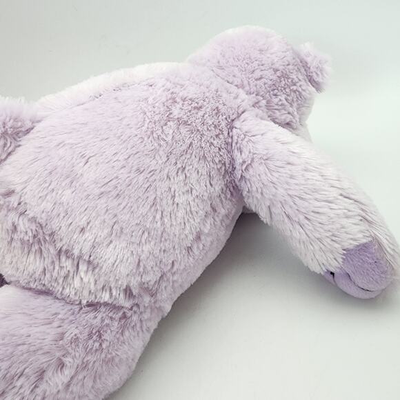 Bear Factory Hippo Plush 17" Light Purple Hippopotamus Stuffed Animal Toy 2001 - Picture 5 of 9